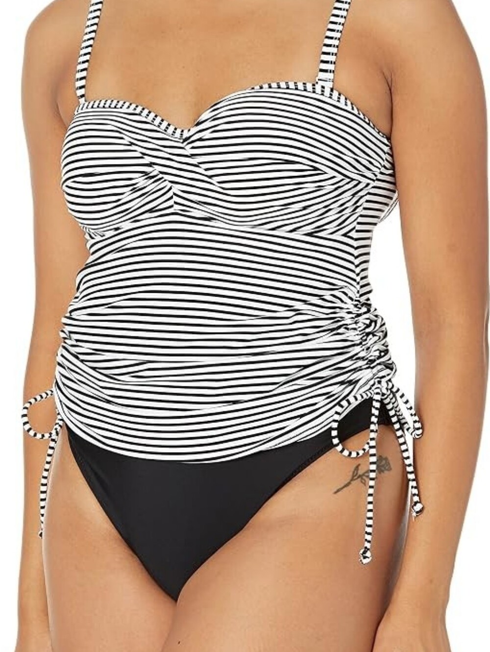 ✨NWT Panache Swim Anya Stripe Tankini Top 36G